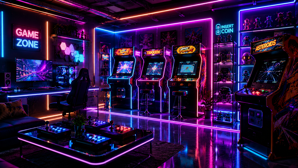 How RGB LED Lighting Improves Arcade & Gaming Setups