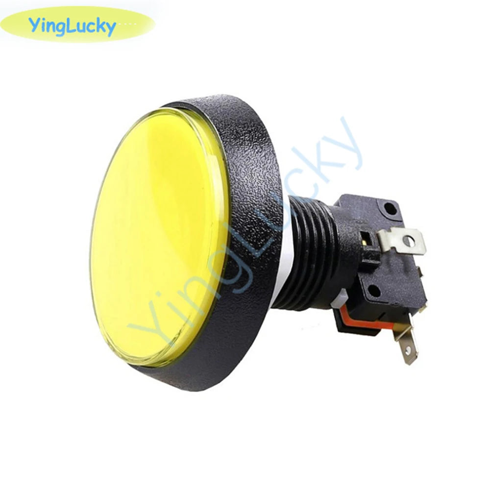 10pcs Arcade Button 60MM  With LED Light Lamp