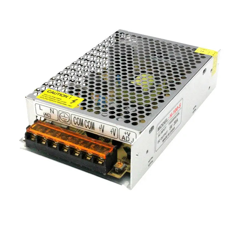 Switching led Power Supply 5V 20A 100w led driver 100W 5V Power, Aluminum AC 110V 220V to 5v lighting transformer for led light
