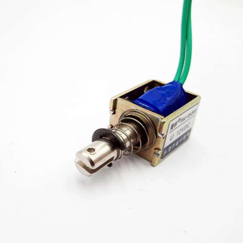 Solenoid DC 12V 24V push&pull type electromagnet travel distance 10mm