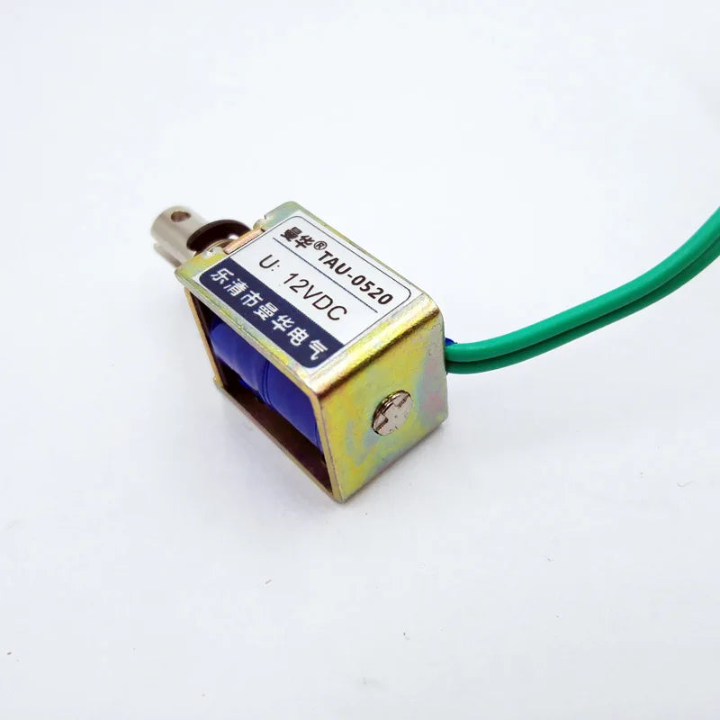 Solenoid DC 12V 24V push&pull type electromagnet travel distance 10mm