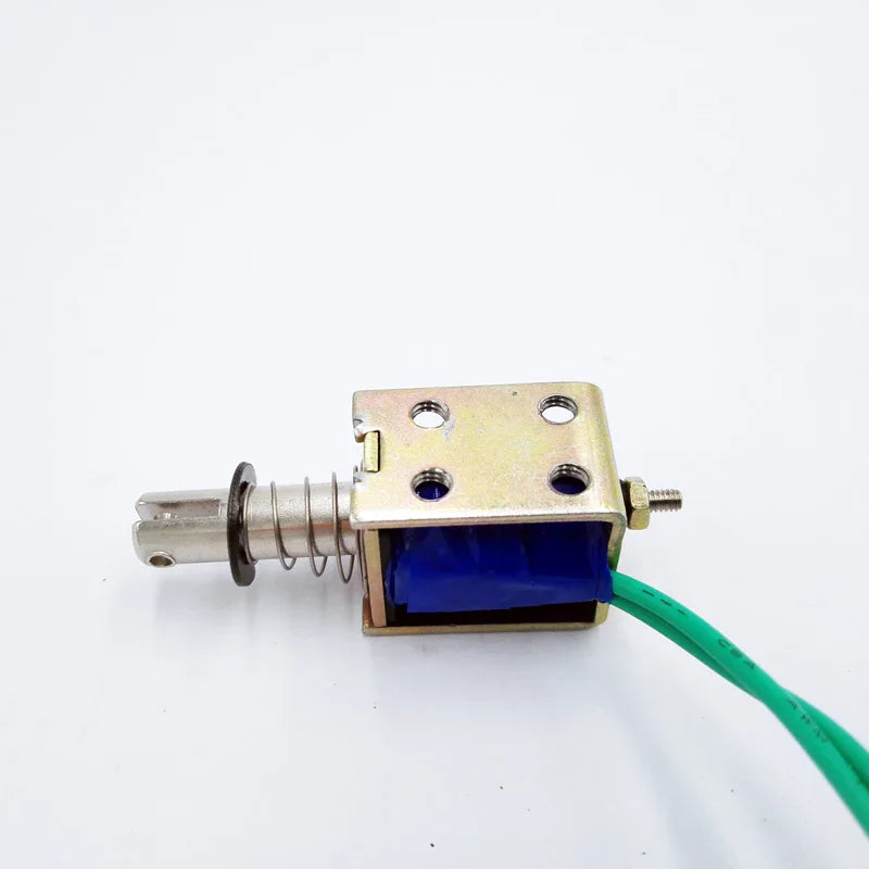 Solenoid DC 12V 24V push&pull type electromagnet travel distance 10mm