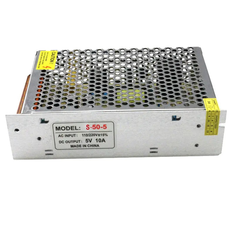 AC/DC 5v 50w power supply 50w led driver 50w 5V 10A LED Power,DC5V Aluminum AC110V 220V to 5v lighting transformer for led light