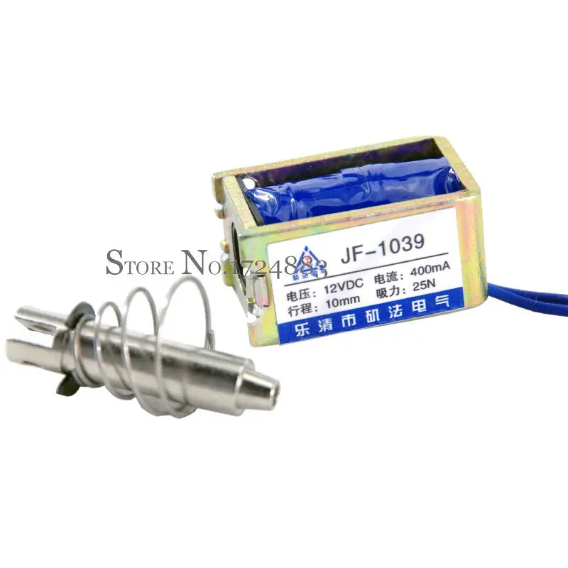 Solenoid Electromagnet 12V DC Push Pull 25N stroke 10mm