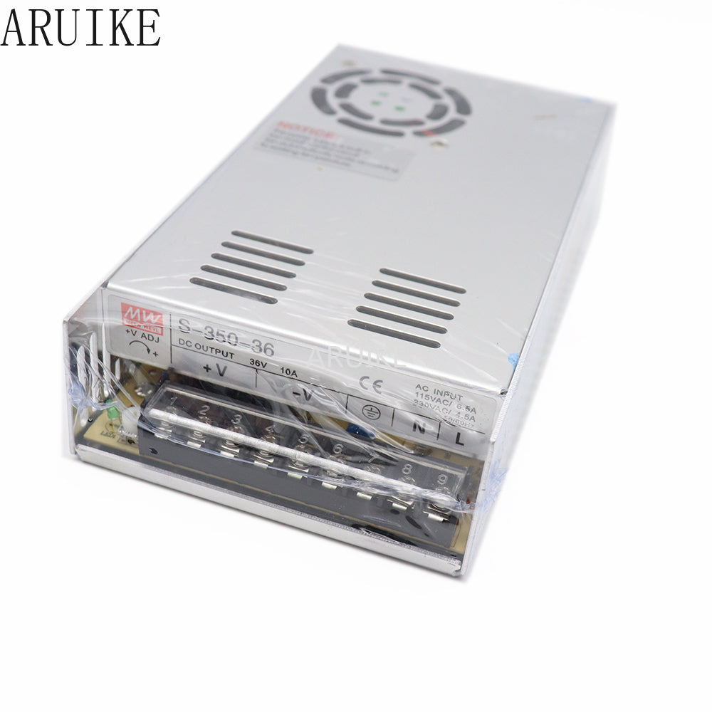 5V 12V 15V 24V 27V 36V 48V Switching Power Supply 350W  Ultrathin Switch Mode  SMPS AC to DC LRS