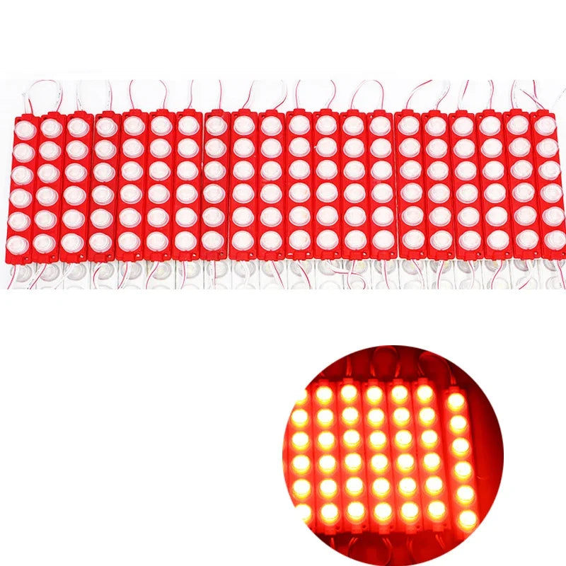 20pcs 3 6 LED Injection Module Lights 12V Waterproof
