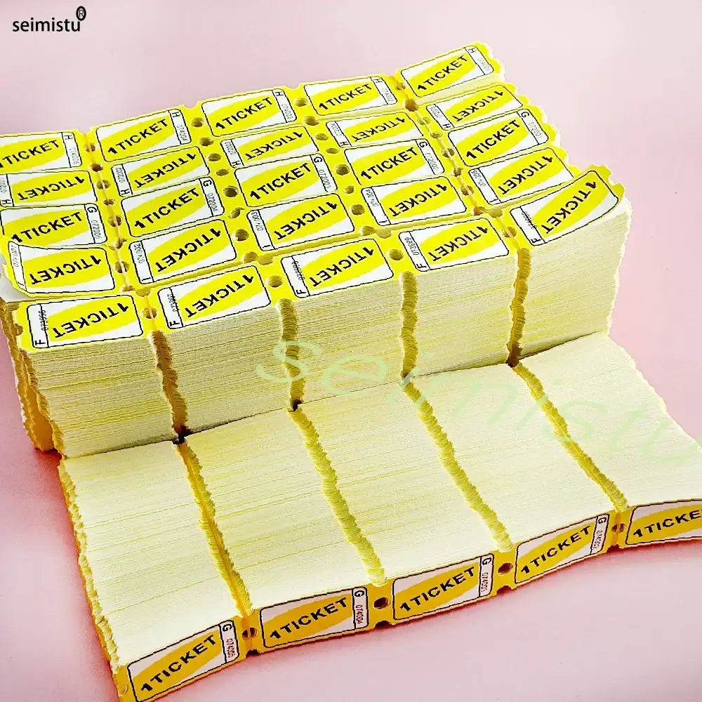 2000 Paper Tickets
