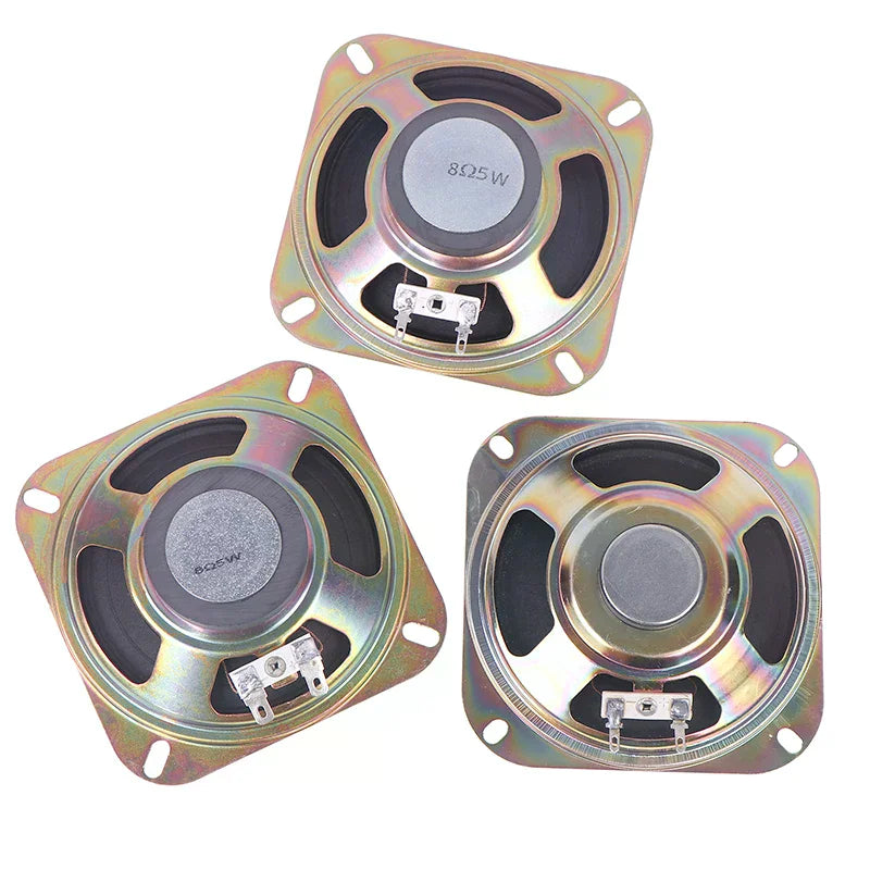 Arcade Speaker 4 Inch 8 Ohm 5W Speaker With 4 Inch Grille For Arcade Game Machine Claw Machine Speaker Amplifier Kit