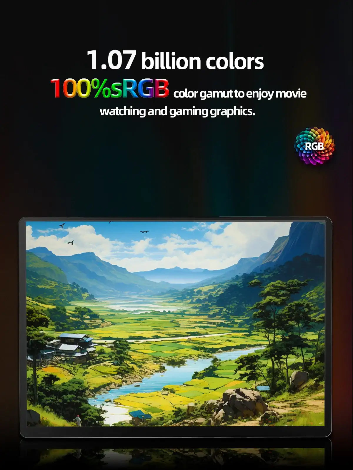 2160*1440  14-inch 2K Portable Monitor 60HZ