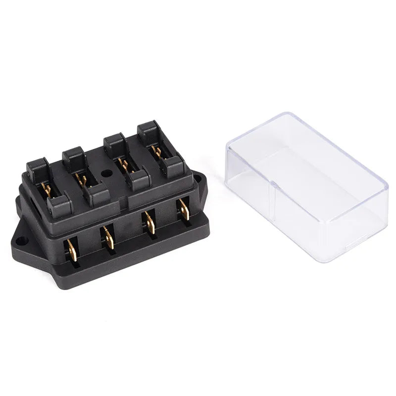4way Blade Fuse Box Block Holder