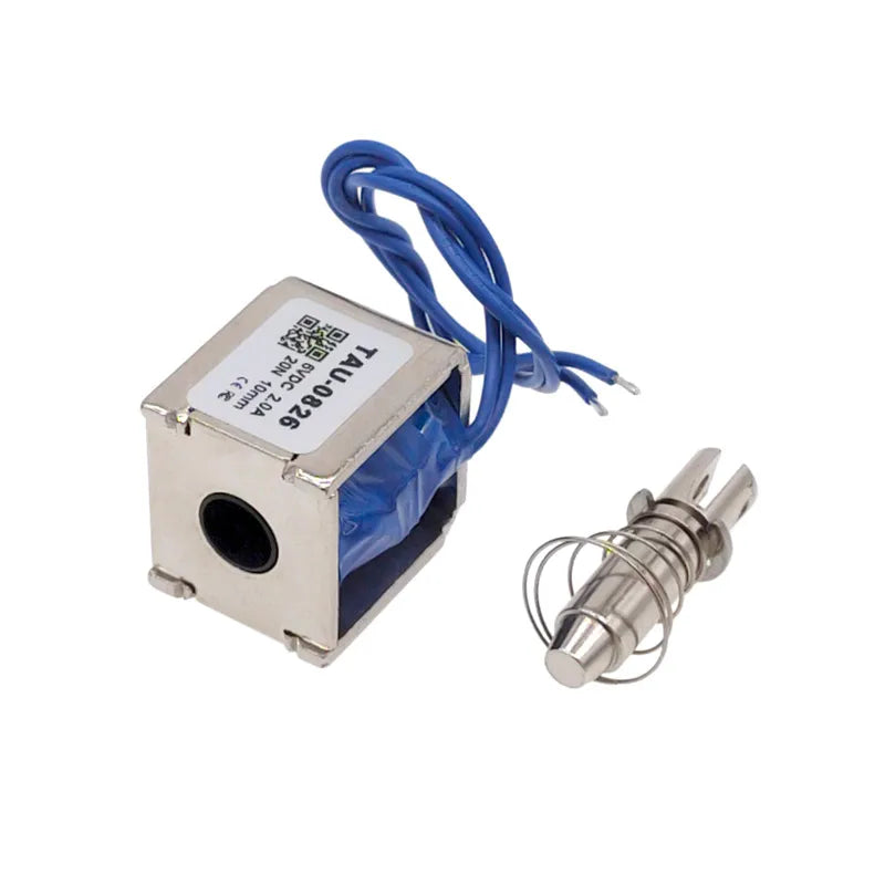 Solenoid electromagnet pull push stroke 10mm DC 6V 12V 24V