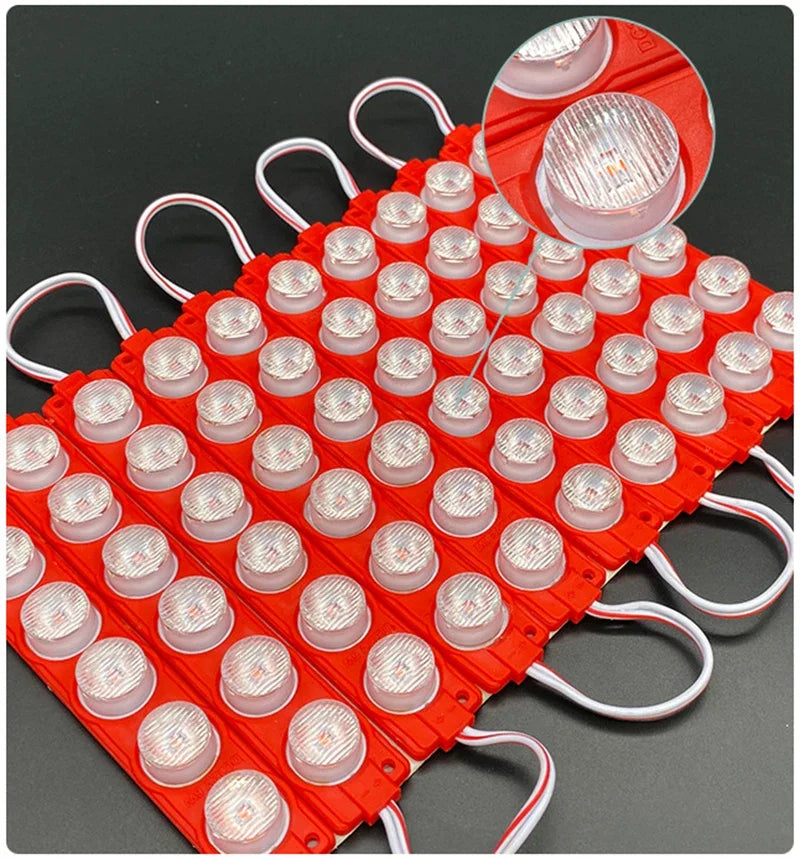 20pcs 3 6 LED Injection Module Lights 12V Waterproof