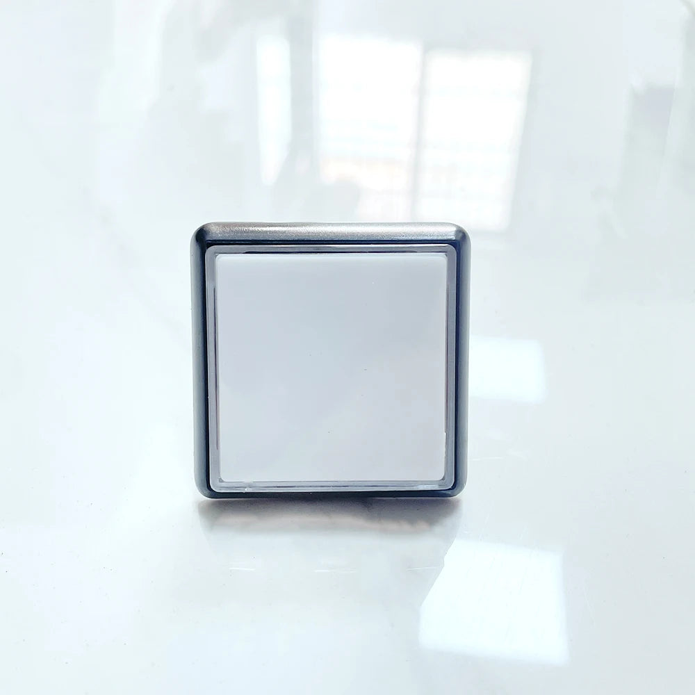 Square LED Illuminated Push Button with Micro Switch 49 x 49 mm, Arcade Machine Game 12V