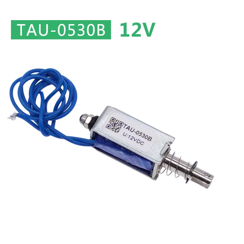 DC Solenoid 6V 12V 24V Pull Type Electromagnet 10mm Reach
