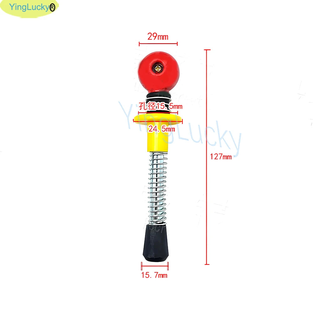1pcs Pinball Shooting Game Launcher Pusher Puller Hand Pull Rod Spring