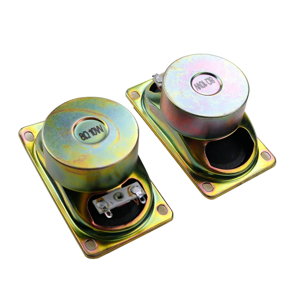 1PCS  Speaker Horn 10W 8R  8 Ohms 10 Watt 8R 10W 50X90MM Thickness 37MM