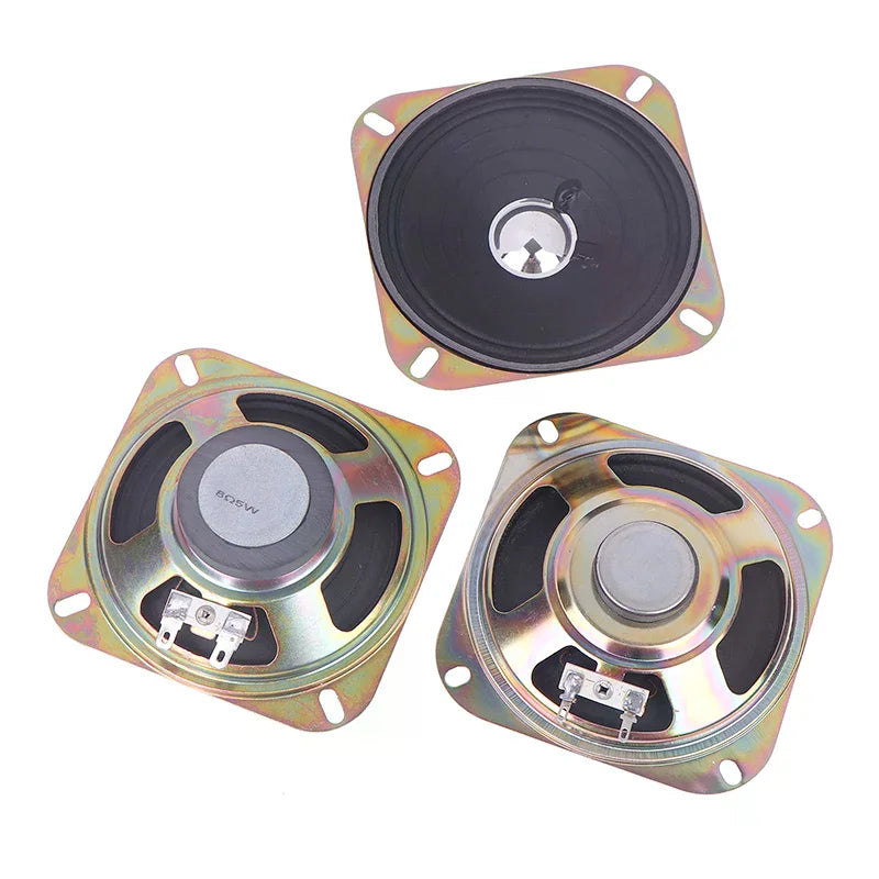 Arcade Speaker 4 Inch 8 Ohm 5W Speaker With 4 Inch Grille For Arcade Game Machine Claw Machine Speaker Amplifier Kit