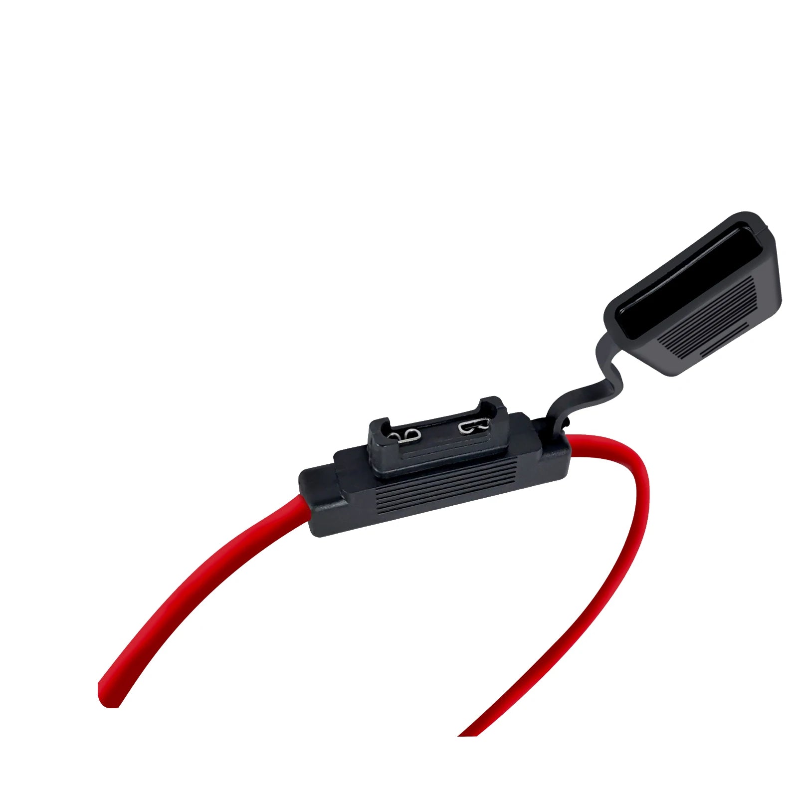 12/14/16 Gauge Inline Fuse Holder With Mini Blade Fuse 5A/10A/15A/20A/25A/30A