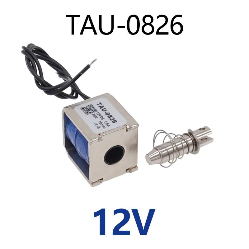 Solenoid electromagnet pull push stroke 10mm DC 6V 12V 24V