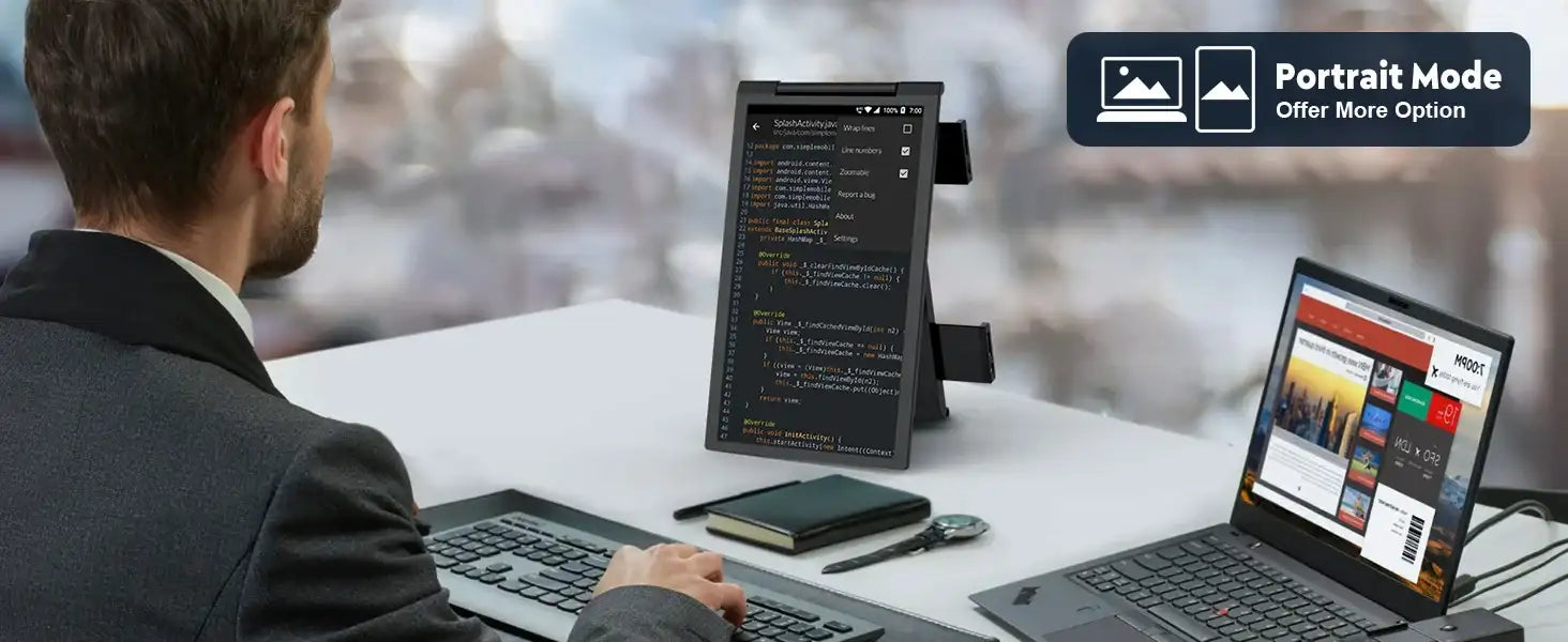 Portable Monitor 14 Inch FHD 1080P IPS Screen