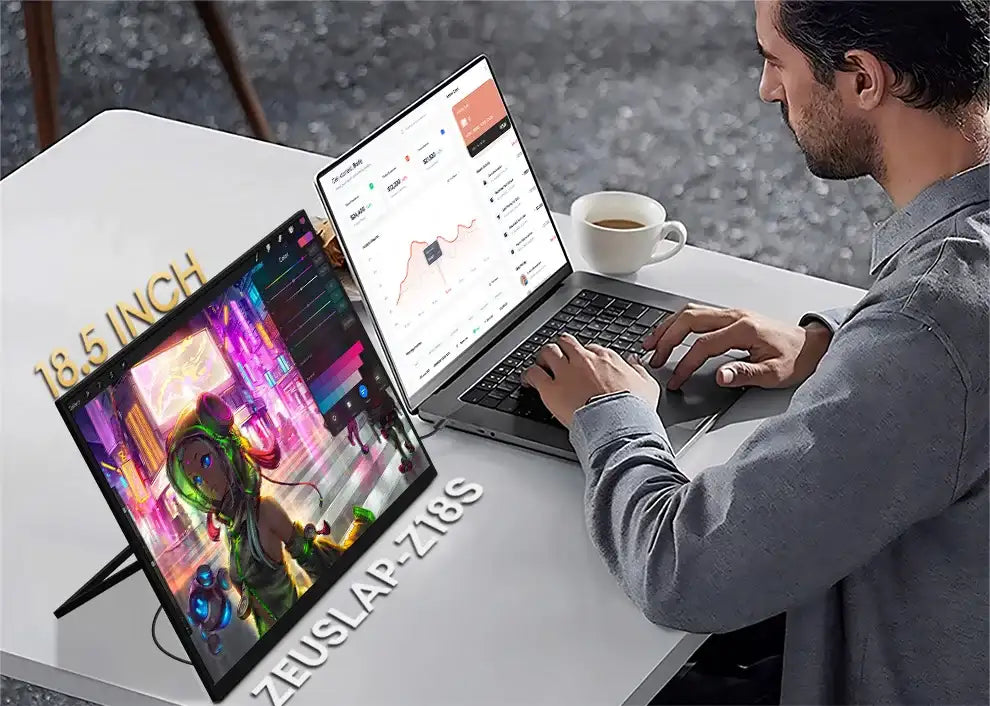 18.5inch 1920*1080P 100Hz HDMI Type C Gaming Portable Monitor