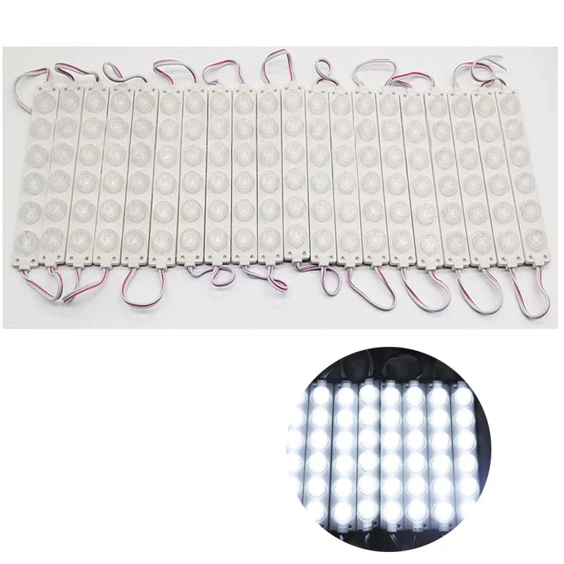 20pcs 3 6 LED Injection Module Lights 12V Waterproof