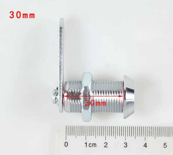 16/20/25/30mm Metal Security Barrel Lock With 2 Key