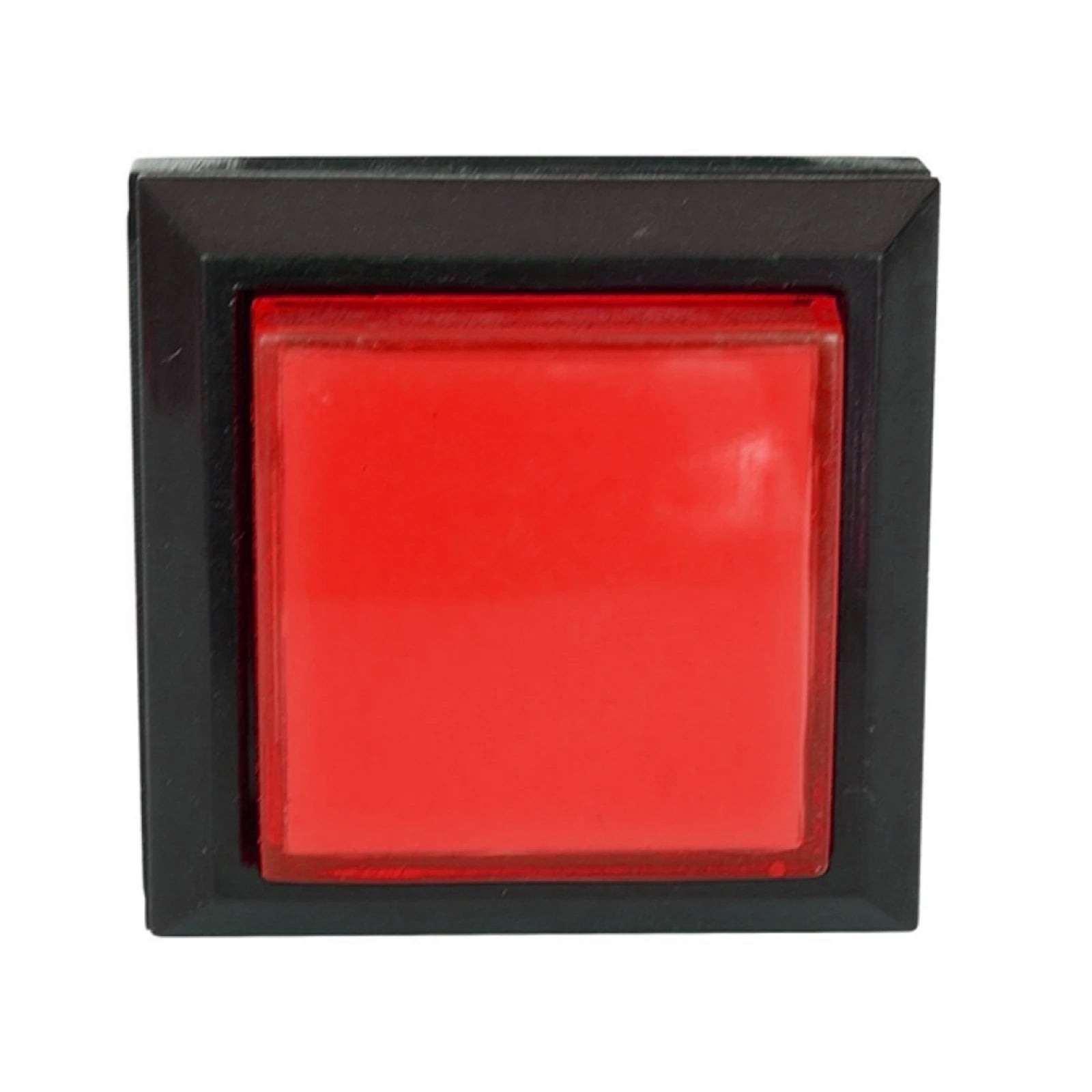 Arcade Square Push Buttons Illuminated 12V LED Light Built-in Microswitch 33*33mm