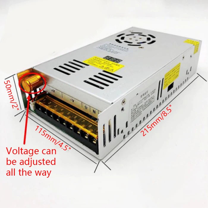 Maxgeek 480W Adjustable DC Switching Power Supply Switch Mode Power Supply 0.28