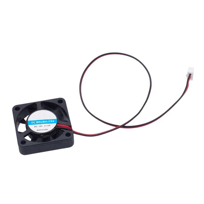 DC Brushless Fan with Two Lines 5V 12V 24V Industrial Cooling Fans Sleeve Bearing 25/30/35/40/50*10mm