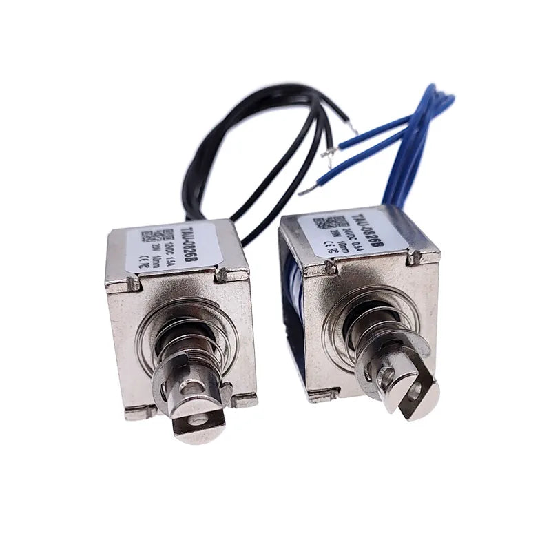Solenoid electromagnet pull push stroke 10mm DC 6V 12V 24V