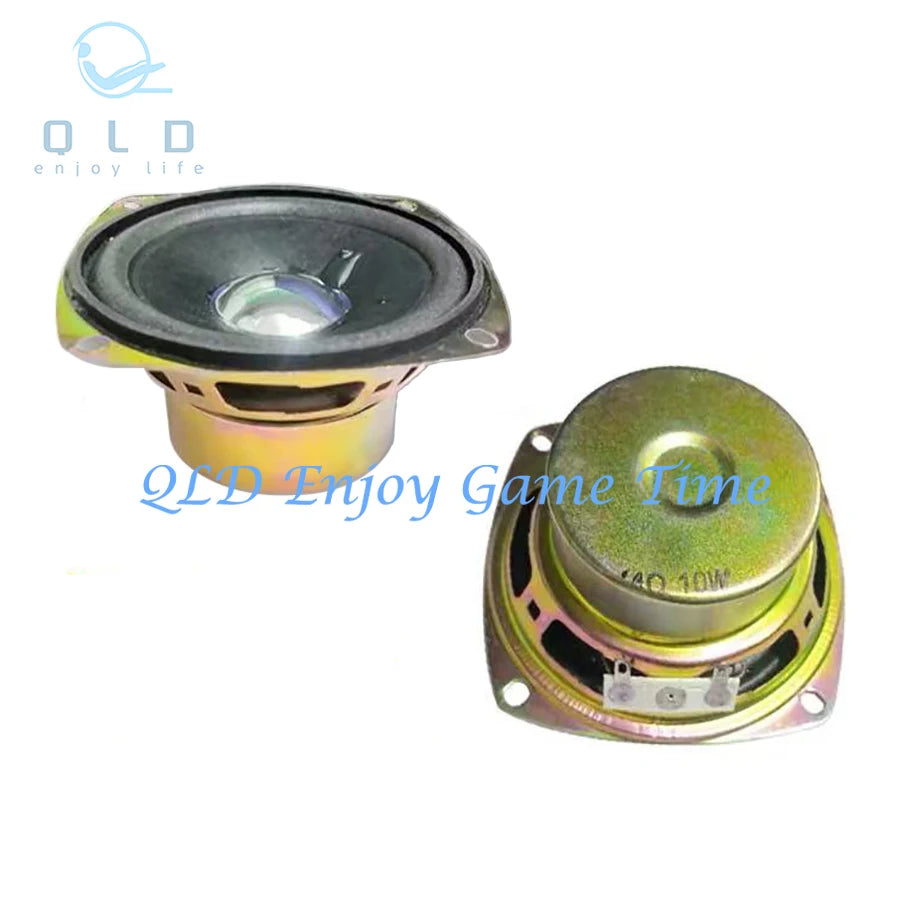 2Pcs High Quality 3 Inch 8ohm 5W Antimagnetism Speaker, for DIY Arcade Game Kit Toy Crane Claw Doll Machine Parts Accessory