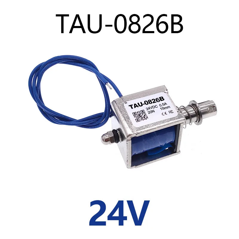 Solenoid electromagnet pull push stroke 10mm DC 6V 12V 24V