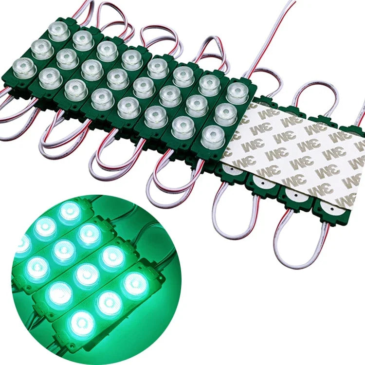 20pcs 3 6 LED Injection Module Lights 12V Waterproof