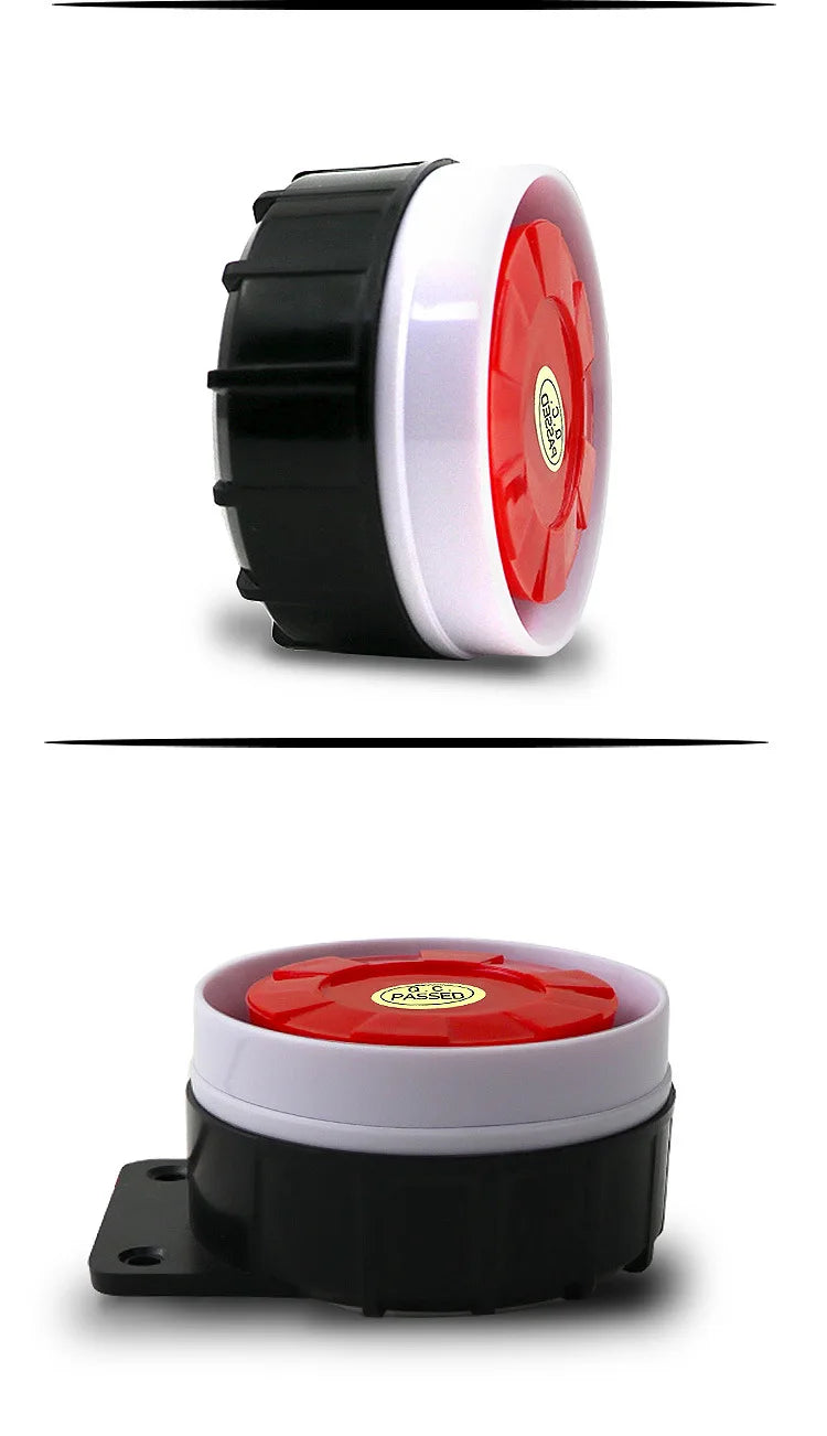 Anti-theft siren 12V Alarm Horn 125dB Alarm Horn Microphone Siren