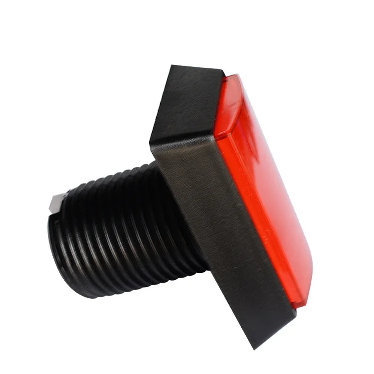 Arcade Push Buttons  Illuminated 5 Colours LED Light Lamps 30*50mm Rectangular Arcade Push Button With Microswitch