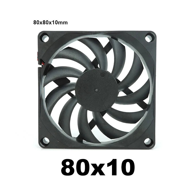 30mm dc 5V 12V 24V Cooling Fan Brushless Motor Case Quiet 40MM 50MM 60MM 70MM 80MM 90MM 120MM for 3D print a7