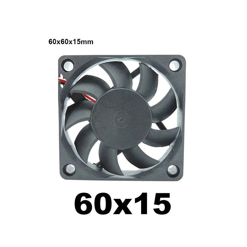 30mm dc 5V 12V 24V Cooling Fan Brushless Motor Case Quiet 40MM 50MM 60MM 70MM 80MM 90MM 120MM for 3D print a7