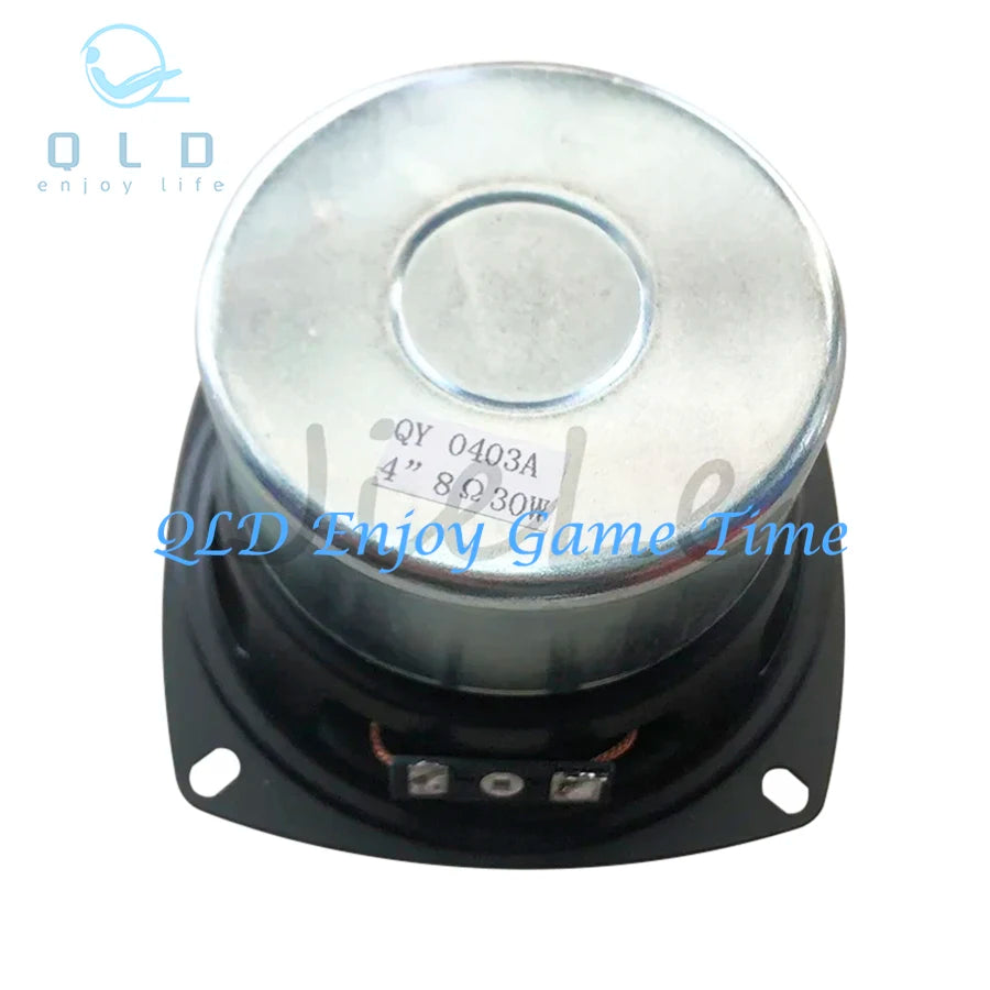 2PCs/lot 4inch 8ohm 30W Speaker for Arcade Game Machine, High Quality Accessories