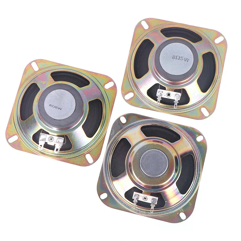 Arcade Speaker 4 Inch 8 Ohm 5W Speaker With 4 Inch Grille For Arcade Game Machine Claw Machine Speaker Amplifier Kit