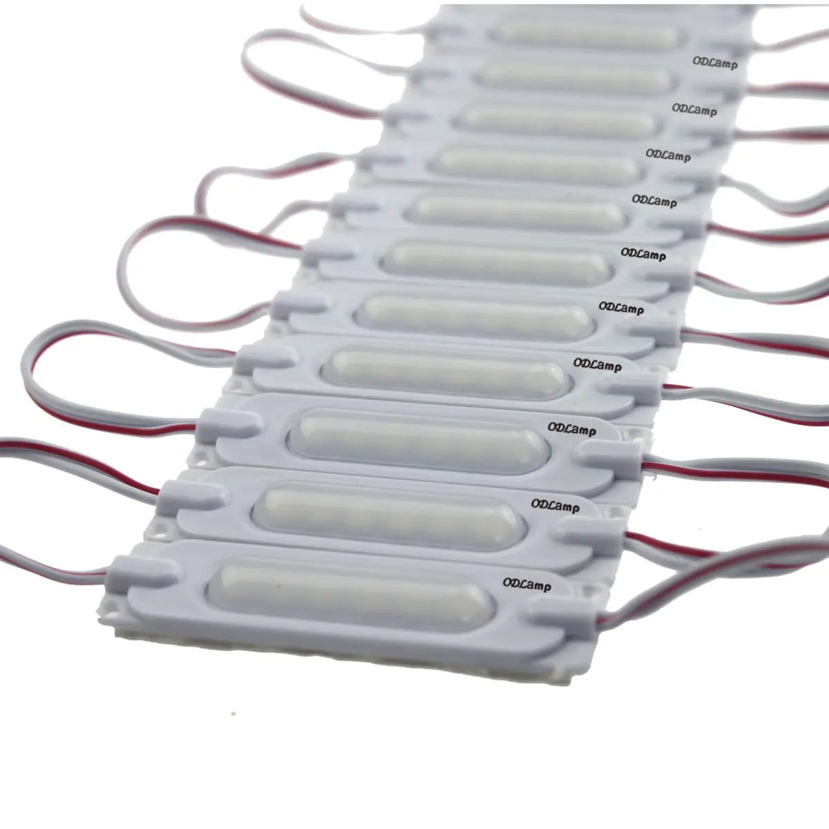 10pcs  injection with lens COB LED module waterproof LED DC12V 2W IP68