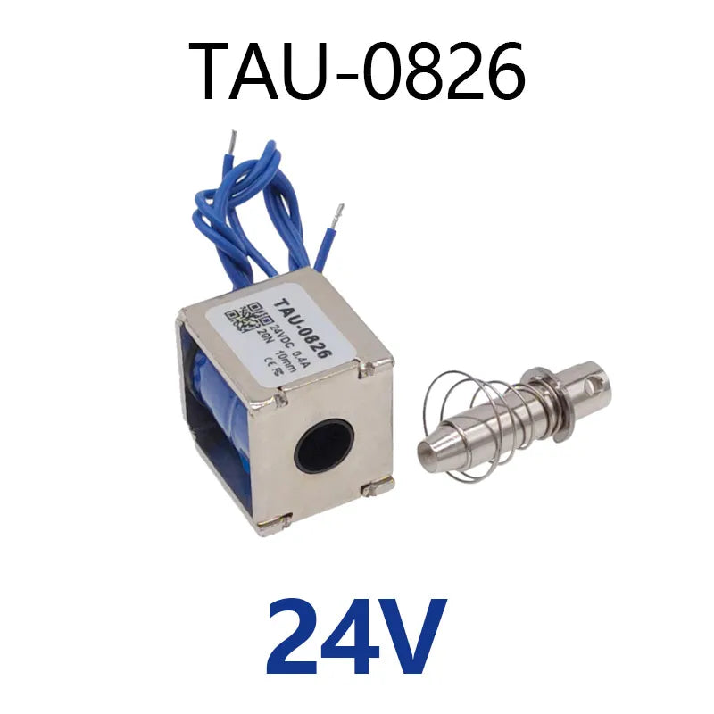 Solenoid electromagnet pull push stroke 10mm DC 6V 12V 24V