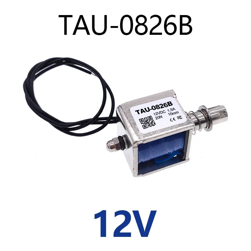 Solenoid electromagnet pull push stroke 10mm DC 6V 12V 24V