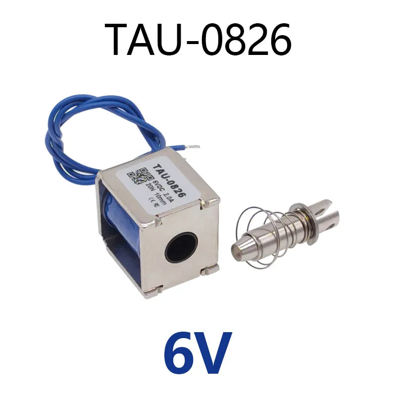 Solenoid electromagnet pull push stroke 10mm DC 6V 12V 24V