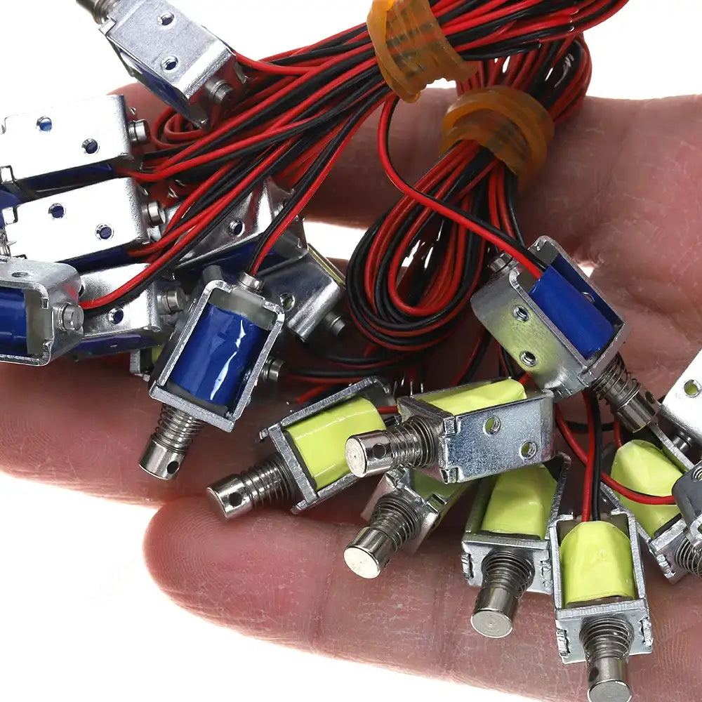 DC Micro Solenoid  3V 5V 6V 9V 12V Through-type Push-pull