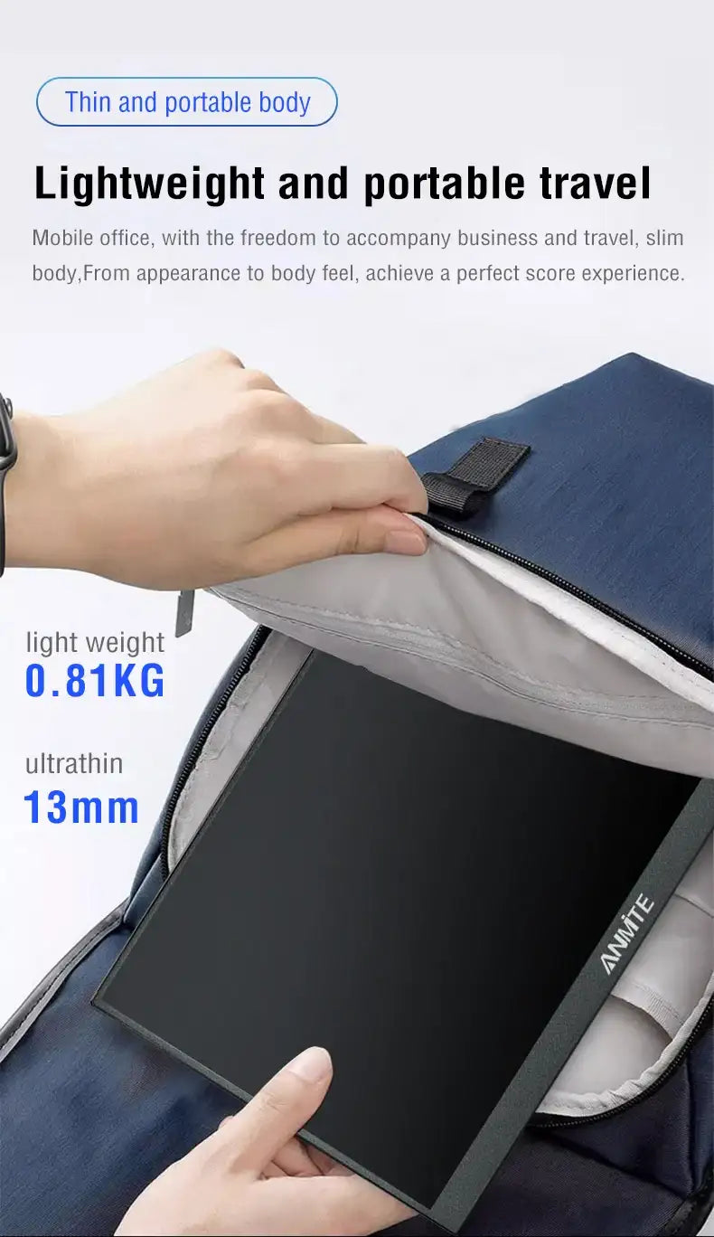 16-Inch Portable Touch Monitor Non-touch optional 1200P HDR 16:10