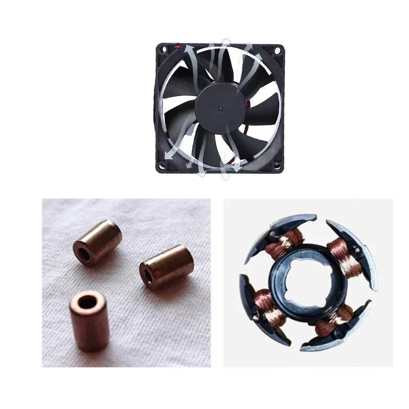 60mm 50mm 40mm 30mm Fans DC 12v 24v 5v Sleeve Bearing Industrial Cooling Fans with Brushless Motor