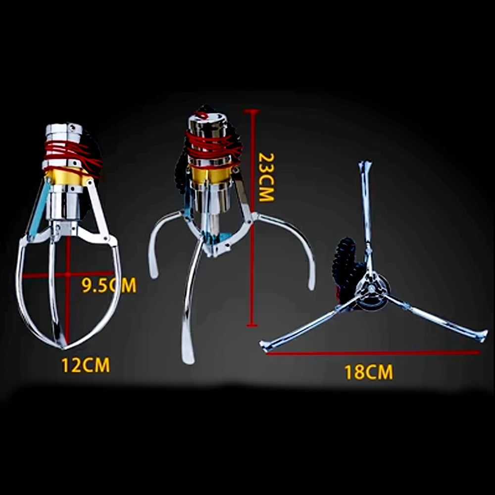 Stainless Steel Claw With Coil Spring Crane Game Vending Machine