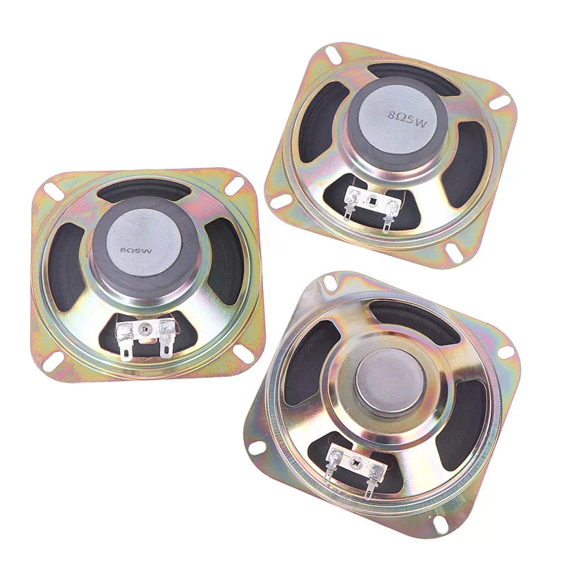 Arcade Speaker 4 Inch 8 Ohm 5W Speaker With 4 Inch Grille For Arcade Game Machine Claw Machine Speaker Amplifier Kit