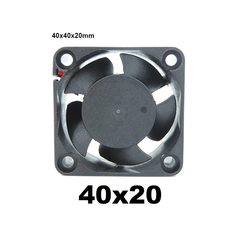 30mm dc 5V 12V 24V Cooling Fan Brushless Motor Case Quiet 40MM 50MM 60MM 70MM 80MM 90MM 120MM for 3D print a7